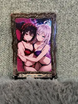 GODDESS STORY CP #088/100 KURUMI DATE A LIVE METAL ANIME WAIFU CARD - Image 2