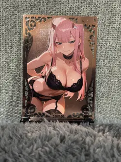 GODDESS STORY MXR #036/100 ZEROTWO DARLING IN THE FRANXX METAL ANIME CARD - Image 2