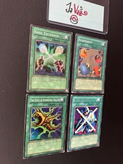 YuGiOh! 6 Vintage Magic Cards Lot ✨ Soul Exchange Scapegoat Flute Of Summoning D - Image 2