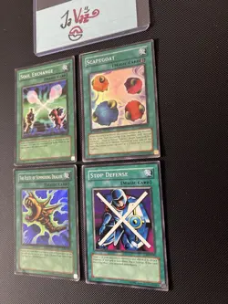 YuGiOh! 6 Vintage Magic Cards Lot ✨ Soul Exchange Scapegoat Flute Of Summoning D - Image 3