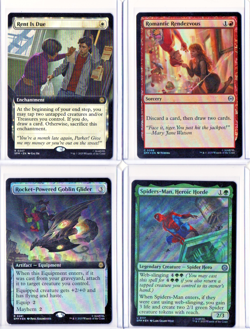 Spider Man Magic The Gathering rare Card Lot 10 Cards -5 Foil and 5 Regular - Image 3