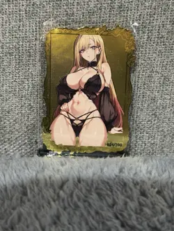 GODDESS STORY LSP #025/200 KITAGAWA MARIN METAL ANIME WAIFU CARD - Image 2