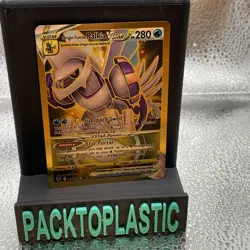 Palkia VSTAR Gold Foil Fan Art Vinyl Collector Pokemon Card P2 - Image 1