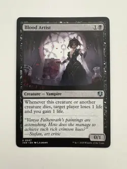Blood Artist MTG Magic the Gathering Card NM Near Mint INR - Image 1