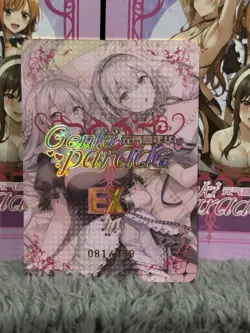 GODDESS STORY GENKI PARADE #081/099 EX-01 SAKURA NARUTO SHIPPUDEN ANIME CARD - Image 2