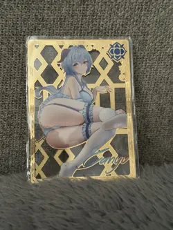Premium Goddess Story GOLD METAL #083/200 GANYU GENSHIN IMPACT ANIME WAIFU CARD - Image 1