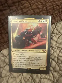 ~ Marneus Calgar ~ NM Foil ~ Universes Beyond: Warhammer 40K ~ MTG ~ - Image 1