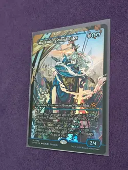 MTG Mu Yanling, Wind Rider (Showcase) Aetherdrift Foil - Image 2