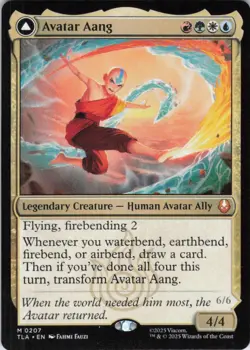 MTG Avatar Aang (207) | NM | Avatar: The Last Airbender {TLA} - Image 1