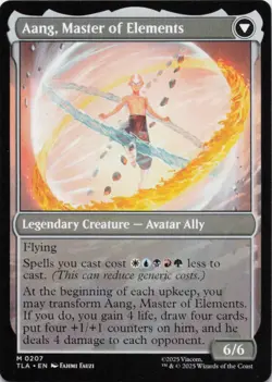 MTG Avatar Aang (207) | NM | Avatar: The Last Airbender {TLA} - Image 2