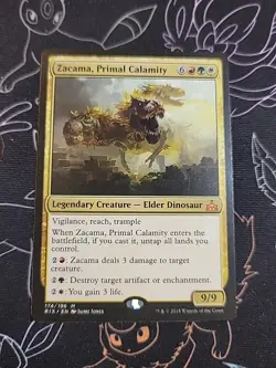 Zacama, Primal Calamity Rivals of Ixalan Regular Magic The Gathering Tcg - Image 1