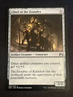 1x Chief of the Foundry (225) Magic Origins LP MTG Magic the Gathering x1 MKE - Image 1