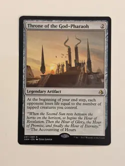 Amonkhet Magic: The Gathering Throne of the God-Pharaoh MTG - Image 1