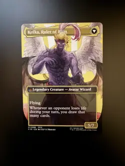 MTG Final Fantasy English Kefka, Court Mage Borderless 0398 Non-Foil - Image 2