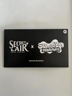Internet Sensation (non Foil) SpongeBob MTG Secret Lair Sealed - Image 1