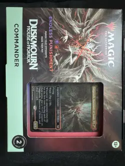 Magic The Gathering Endless Punishment Duskmourn House of Horror Commander Set - Image 1
