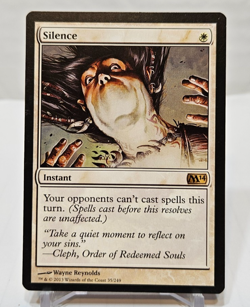 Silence Magic 2014 M14 MTG Magic The Gathering 287 - Image 1