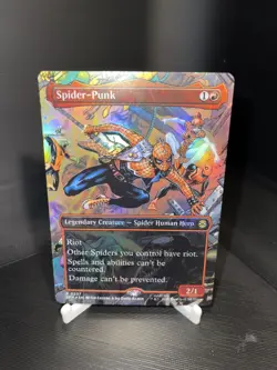 Spider-Punk (0207) (Borderless) Marvel's Spider-Man Foil - Image 1