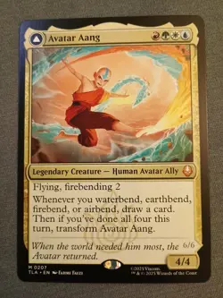 Avatar Aang Avatar: The Last Airbender Regular NM Mythic 0207 - Image 1
