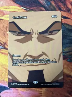 1x Cruel Tutor - Extended Art NM Eng MTG - Avatar The Last Airbender - Image 1
