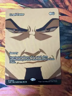 1x Cruel Tutor - Extended Art NM Eng MTG - Avatar The Last Airbender - Image 2