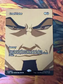 1x Cruel Tutor - Extended Art NM Eng MTG - Avatar The Last Airbender - Image 3