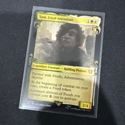Sam, Loyal Attendant 0476 Non-Foil NM Pack Fresh Showcase Scrolls - Image 1
