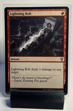Lightning Bolt Commander Legends: Battle for Baldur's Gate Regular MTG - Image 1