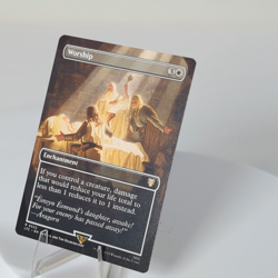 Worship Borderless 522 Commander LoTR MTG Regular NM See Video - Image 2