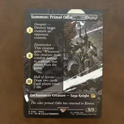 Summon: Primal Odin (Borderless) Final Fantasy Regular - Image 1