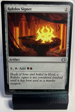 Rakdos Signet Commander: the Lost Caverns of Ixalan Regular MTG - Image 1