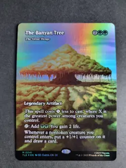 The Banyan Tree (Borderless Foil) Mythic MTG Avatar Eternal - Image 1