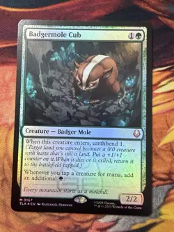 Badgermole Cub - Foil - Avatar: The Last Airbender - TLA M 0167 - Image 1