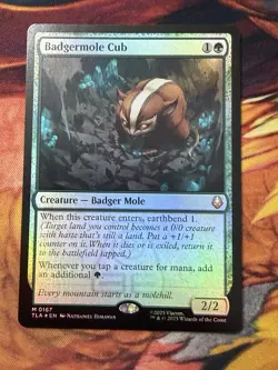 Badgermole Cub - Foil - Avatar: The Last Airbender - TLA M 0167 - Image 3