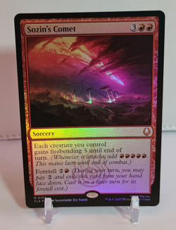 NM Regular Foil Sozin's Comet 154 Avatar The Last Airbender Magic The Gathering - Image 1