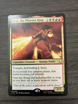 Ozai, the Phoenix King - 235 - TLA - NM - MTG Magic the Gathering - Image 1