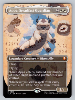 Appa, Steadfast Guardian Borderless - MTG Avatar: The Last Airbender TLA - Image 1