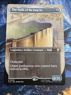 The Walls of Ba Sing Se Borderless NM MTG Avatar The Last Airbender FREE SHIP - Image 1