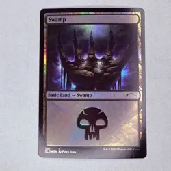 SLD Swamp (557) Secret Lair Drop Foil MTG NM - Image 1