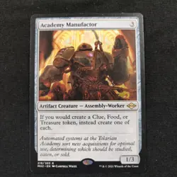 Academy Manufactor Modern Horizons 2 Mtg Regular Rare TCG Card Moderately Played - Image 1