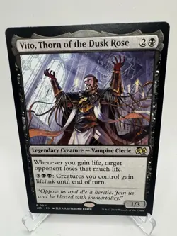 MTG Vito, Thorn of the Dusk Rose Anime Foundations Jumpstart 71 NM - Image 2