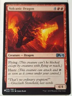 Volcanic Dragon - Magic 2020 Core Set M20 - Magic the Gathering MTG Nice! - Image 1