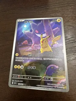 2025 Pokemon TCG Chinese Exclusive Pikachu 151C 172/151 Gengar Art Rare - MINT - Image 4