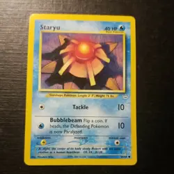 STARYU 56/64 Neo Revelation Common Unlimited WOTC Pokemon Card NM/M - Image 1