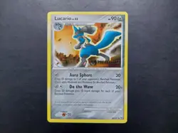 Pokemon - Lucario 53/127 Platinum Prerelease Promo - Image 1