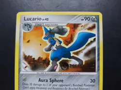 Pokemon - Lucario 53/127 Platinum Prerelease Promo - Image 2