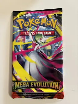 22.6g HEAVY Pokemon TCG: Mega Evolutions Booster Pack SEALED Gardevoir Art - Image 2