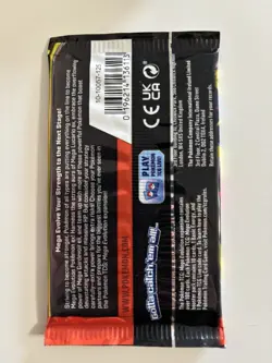 22.6g HEAVY Pokemon TCG: Mega Evolutions Booster Pack SEALED Gardevoir Art - Image 3