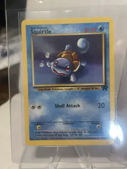 Pokemon Card Lot of 3 Team Rocket Dark Vaporeon Charmander Squirtle - Image 2