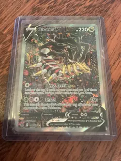POKEMON GIRATINA V FULL ART 186/196 2022 TCG LOST ORIGINS - Image 1